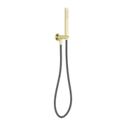 Zen SS316L Shower On Bracket & Outdoor Shower Hose | Brushed Gold gallery detail image