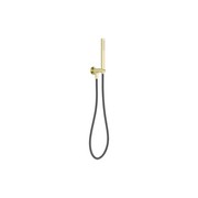 Zen SS316L Shower On Bracket & Outdoor Shower Hose | Brushed Gold gallery detail image