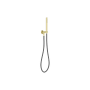 Zen SS316L Shower On Bracket & Outdoor Shower Hose | Brushed Gold gallery detail image