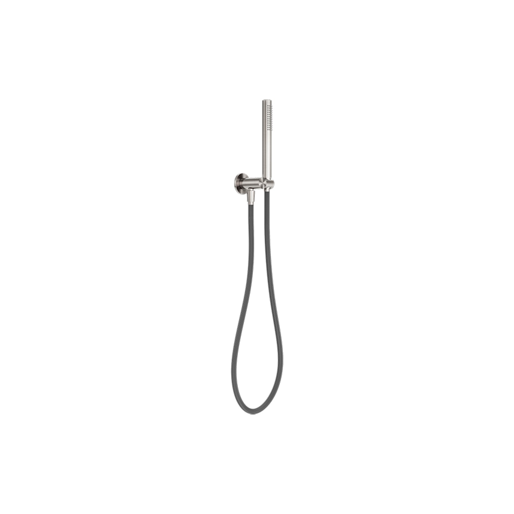 Zen SS316L Shower On Bracket & Outdoor Shower Hose | Brushed Nickel gallery detail image