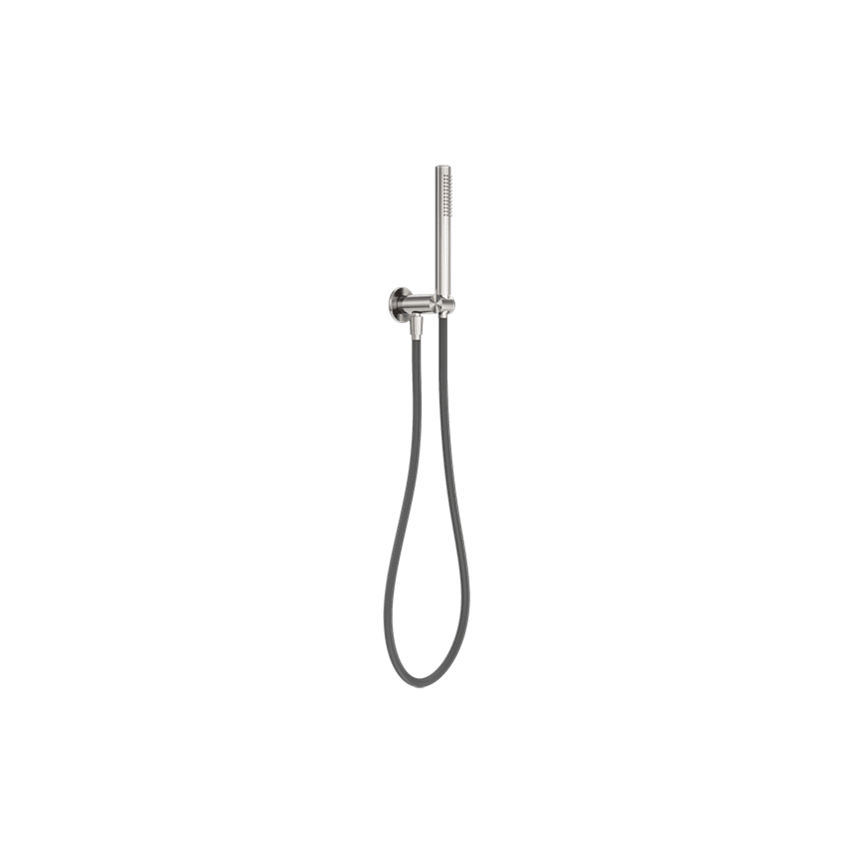 Zen SS316L Shower On Bracket & Outdoor Shower Hose | Brushed Nickel gallery detail image