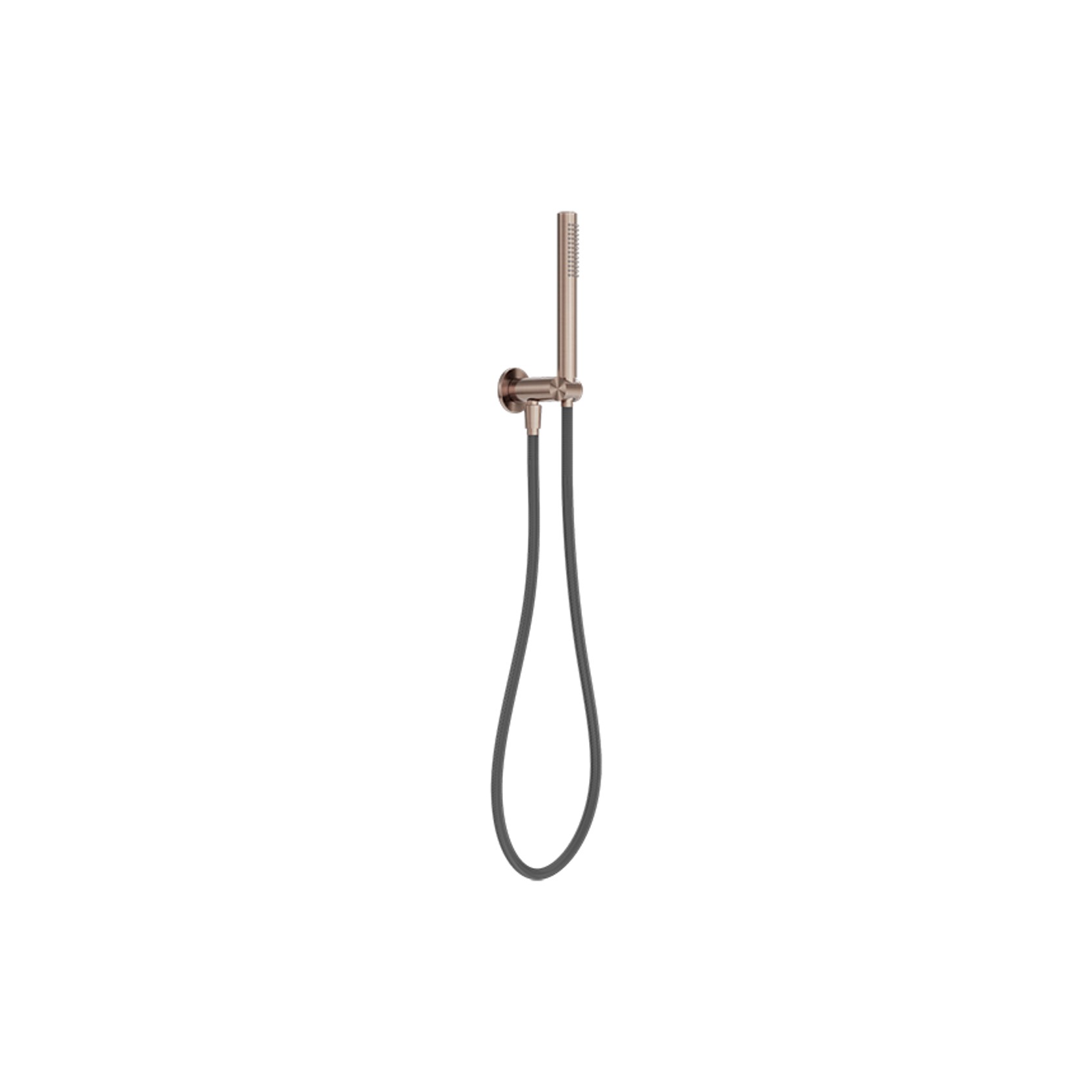 Zen SS316L Shower On Bracket & Outdoor Shower Hose | Brushed Bronze gallery detail image