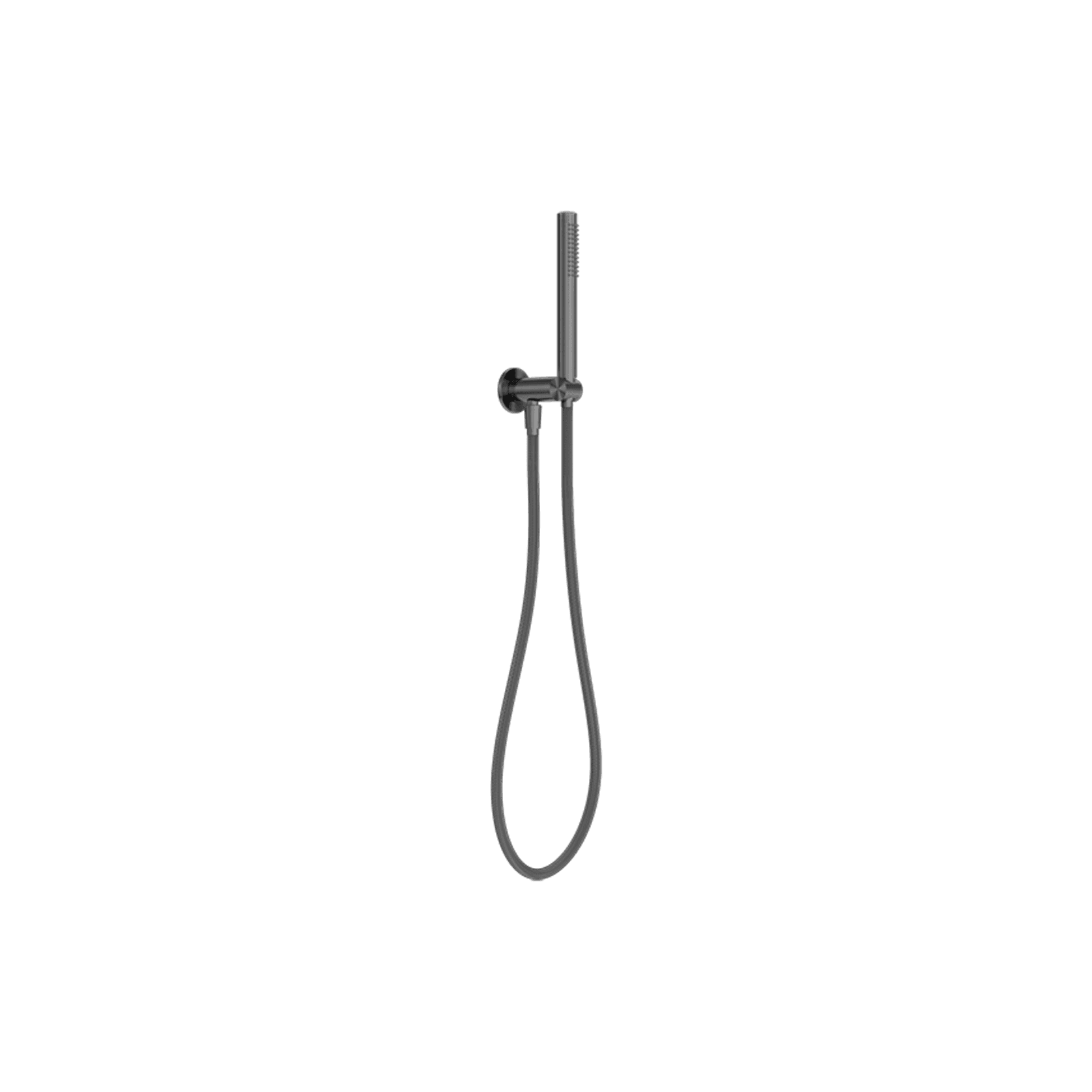 Zen SS316L Shower On Bracket & Outdoor Shower Hose | Graphite gallery detail image