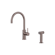 Zen SS316L Kitchen Mixer & Hand Spray | Brushed Bronze gallery detail image