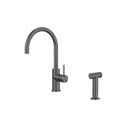 Zen SS316L Kitchen Mixer & Hand Spray | Graphite gallery detail image