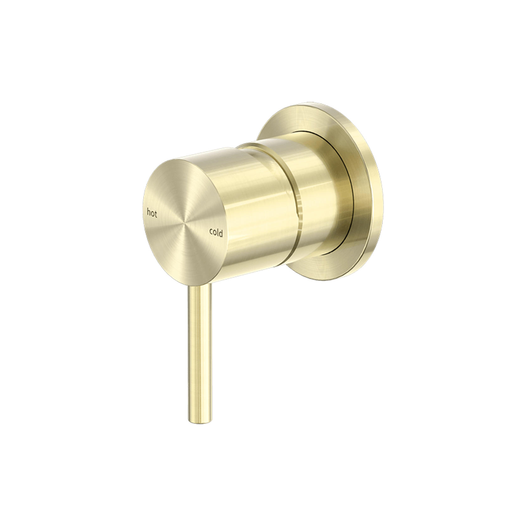 Zen SS316L Shower Mixer | Brushed Gold gallery detail image