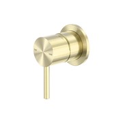 Zen SS316L Shower Mixer | Brushed Gold gallery detail image