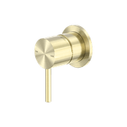 Zen SS316L Shower Mixer | Brushed Gold gallery detail image