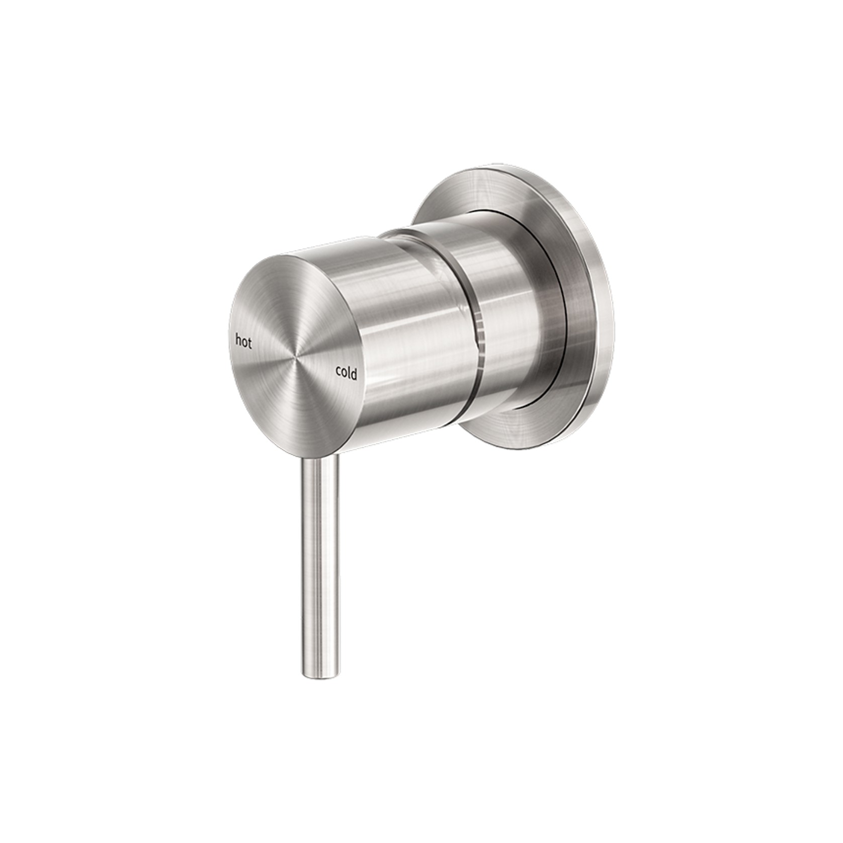 Zen SS316L Shower Mixer | Brushed Nickel gallery detail image