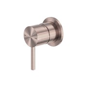 Zen SS316L Shower Mixer | Brushed Bronze gallery detail image