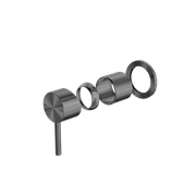 Zen SS316L Shower Mixer Trim Kits | Graphite gallery detail image