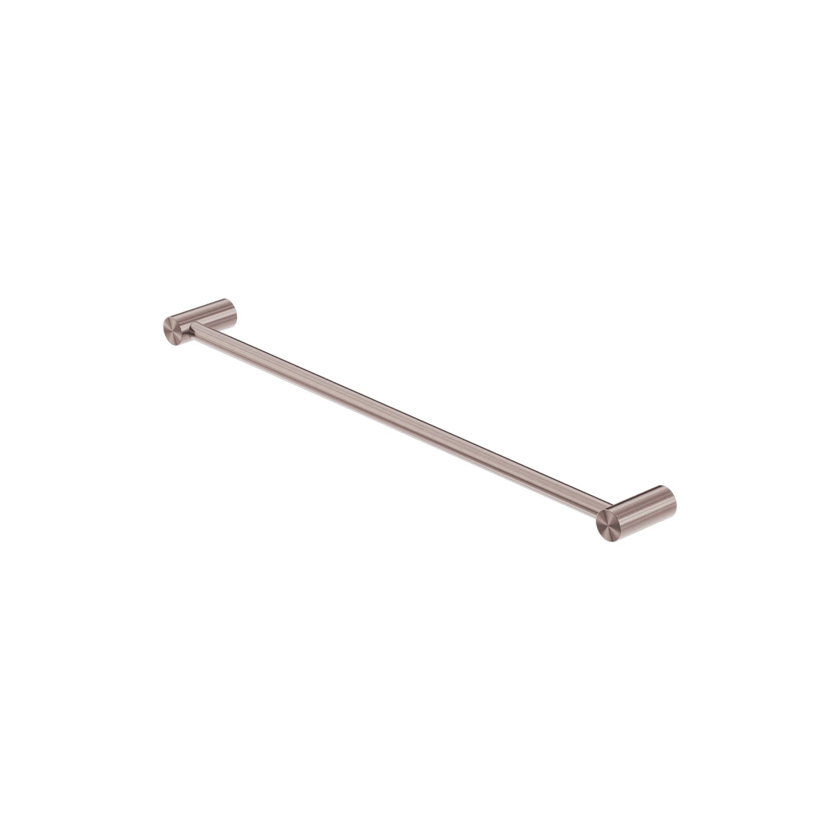 Zen SS316L Single Towel Rail 800mm | Brushed Bronze gallery detail image