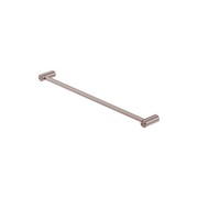 Zen SS316L Single Towel Rail 800mm | Brushed Bronze gallery detail image