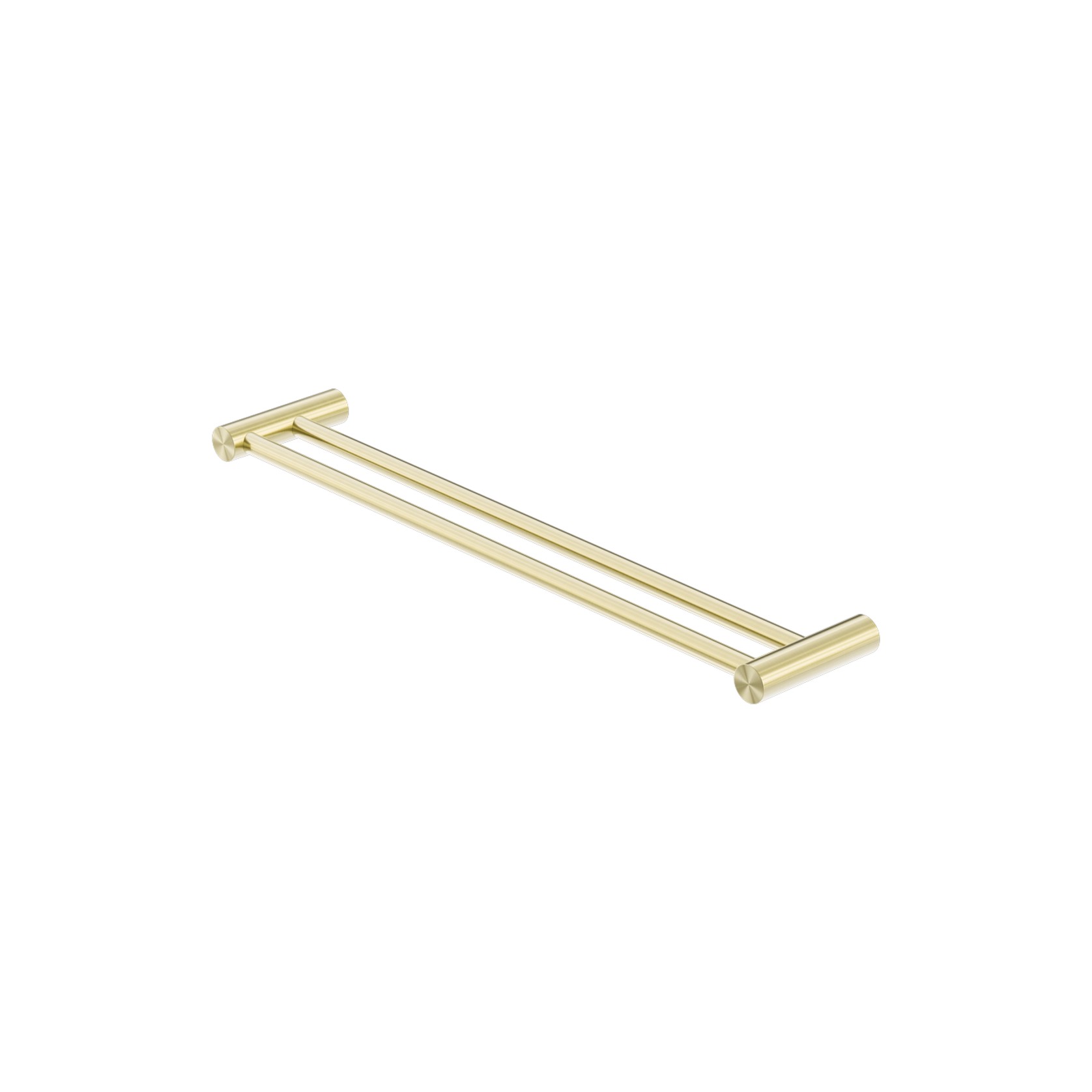 Zen SS316L Double Towel Rail 800mm | Brushed Gold gallery detail image