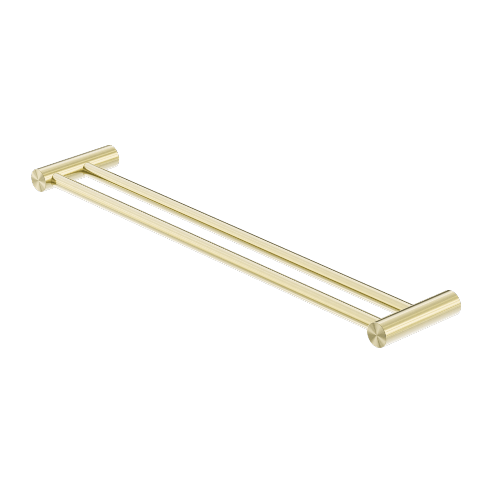 Zen SS316L Double Towel Rail 800mm | Brushed Gold gallery detail image