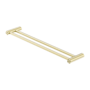 Zen SS316L Double Towel Rail 800mm | Brushed Gold gallery detail image