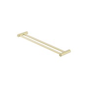 Zen SS316L Double Towel Rail 800mm | Brushed Gold gallery detail image