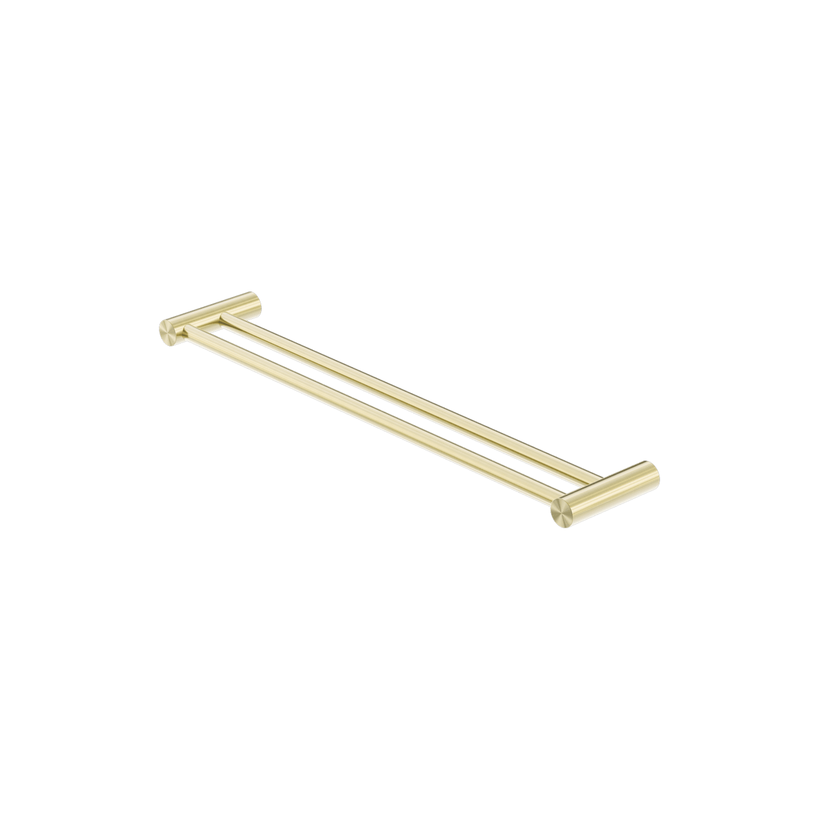 Zen SS316L Double Towel Rail 600mm | Brushed Gold gallery detail image