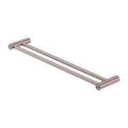 Zen SS316L Double Towel Rail 800mm | Brushed Bronze gallery detail image