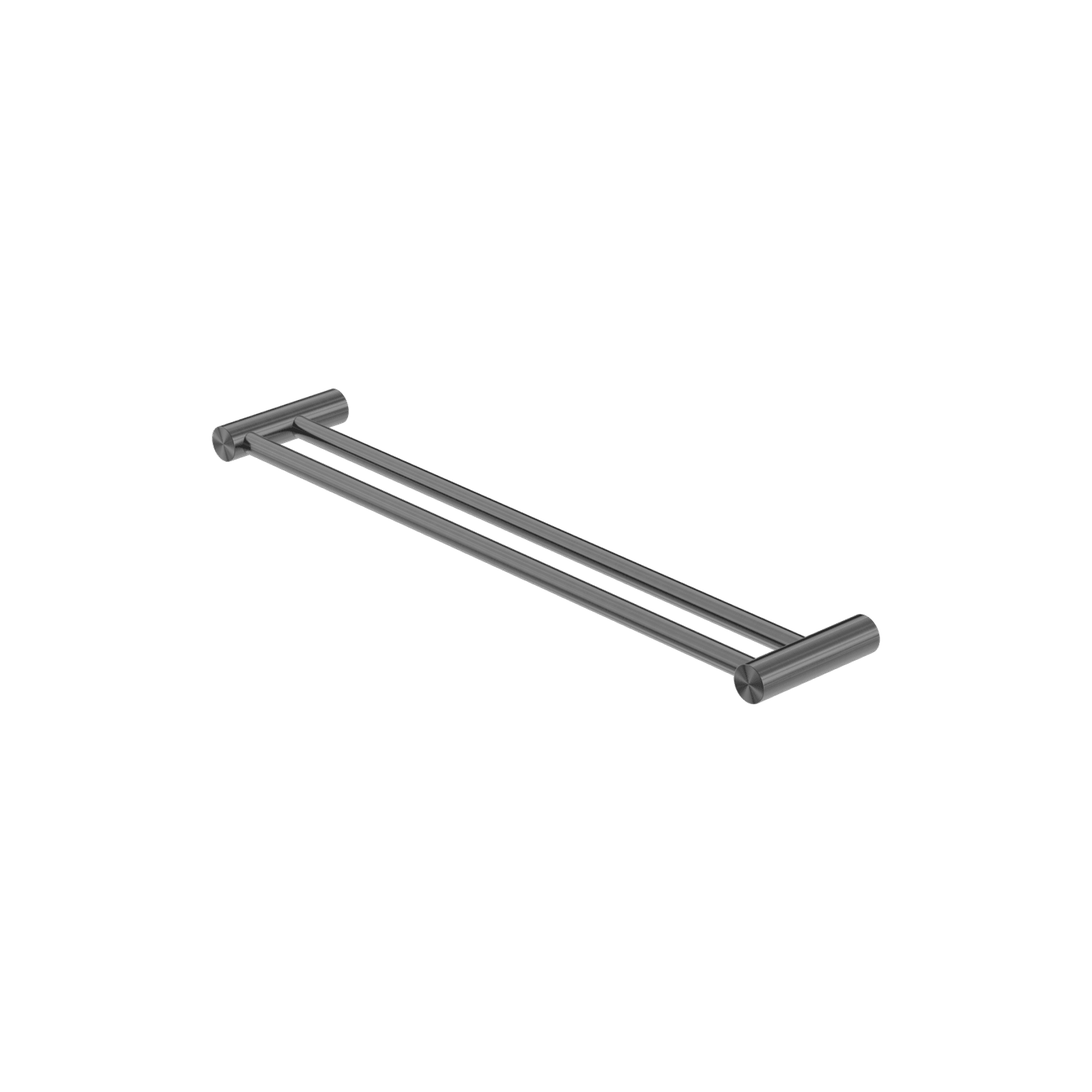 Zen SS316L Double Towel Rail 800mm | Graphite gallery detail image