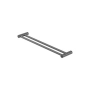 Zen SS316L Double Towel Rail 800mm | Graphite gallery detail image