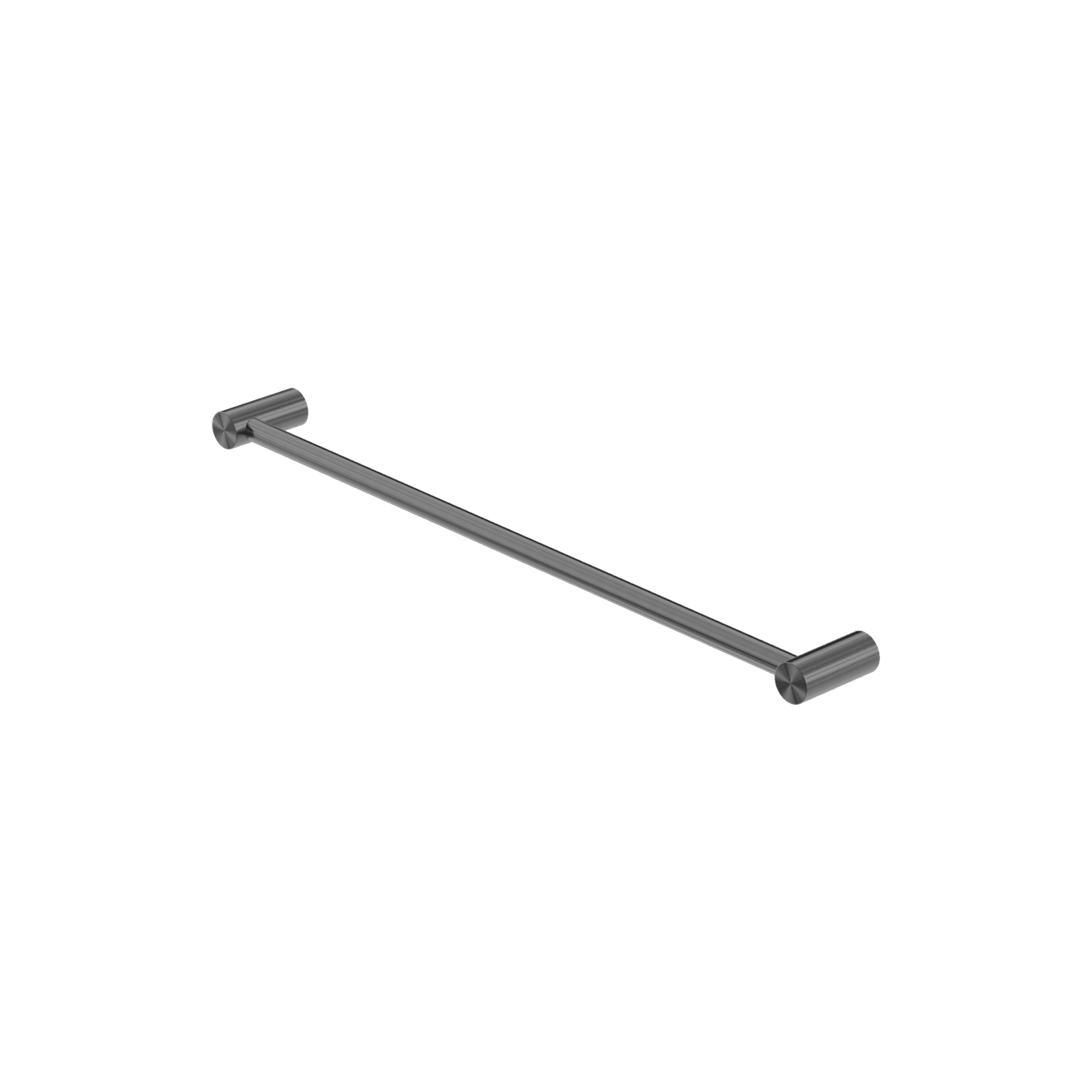 Zen SS316L Single Towel Rail 600mm | Graphite gallery detail image