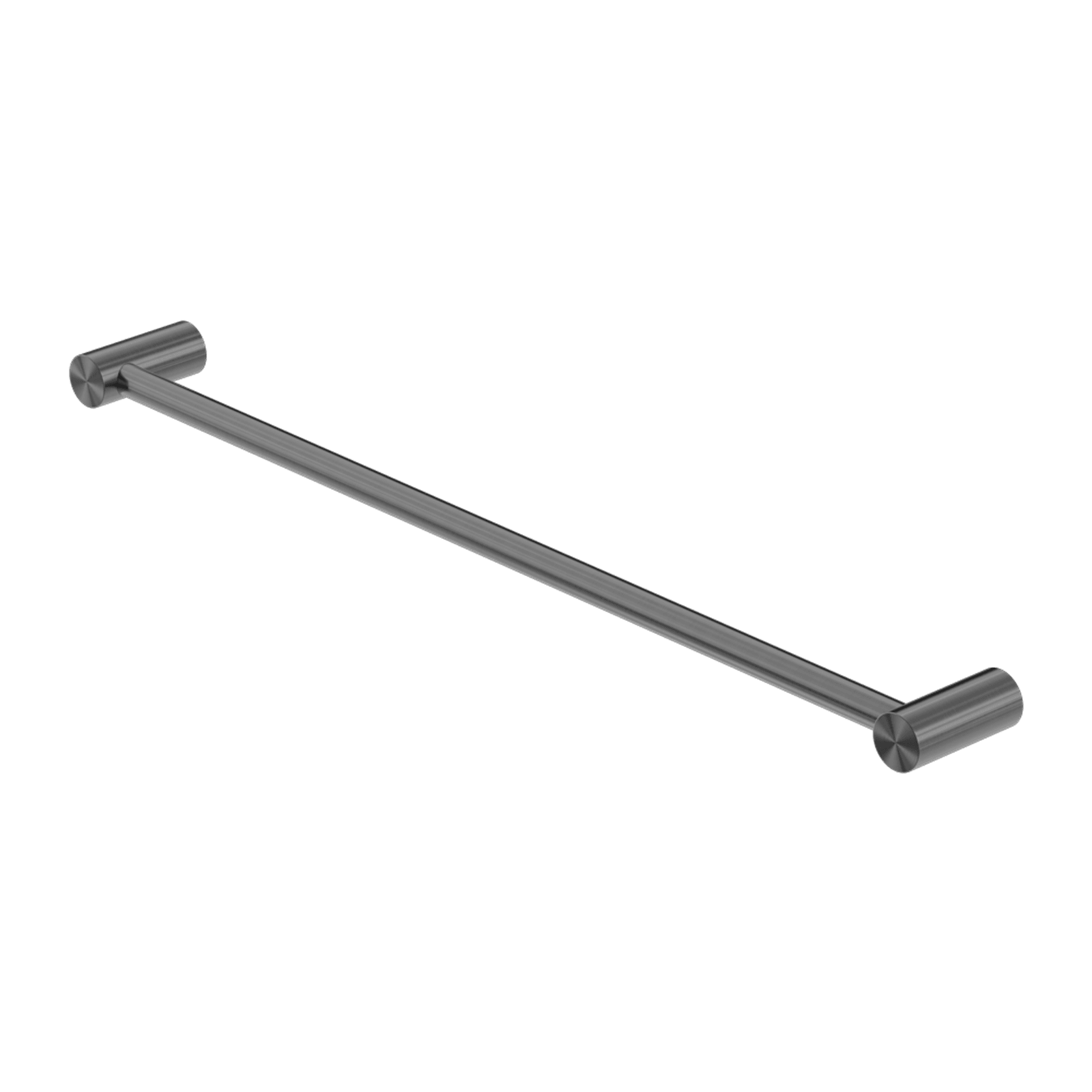 Zen SS316L Single Towel Rail 600mm | Graphite gallery detail image