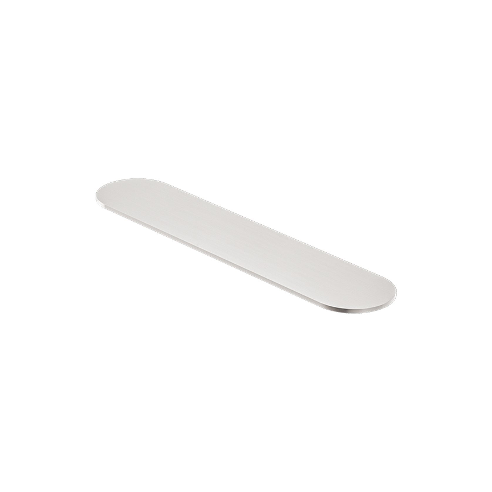 Zen SS316L Metal Shower Shelf | Brushed Nickel gallery detail image