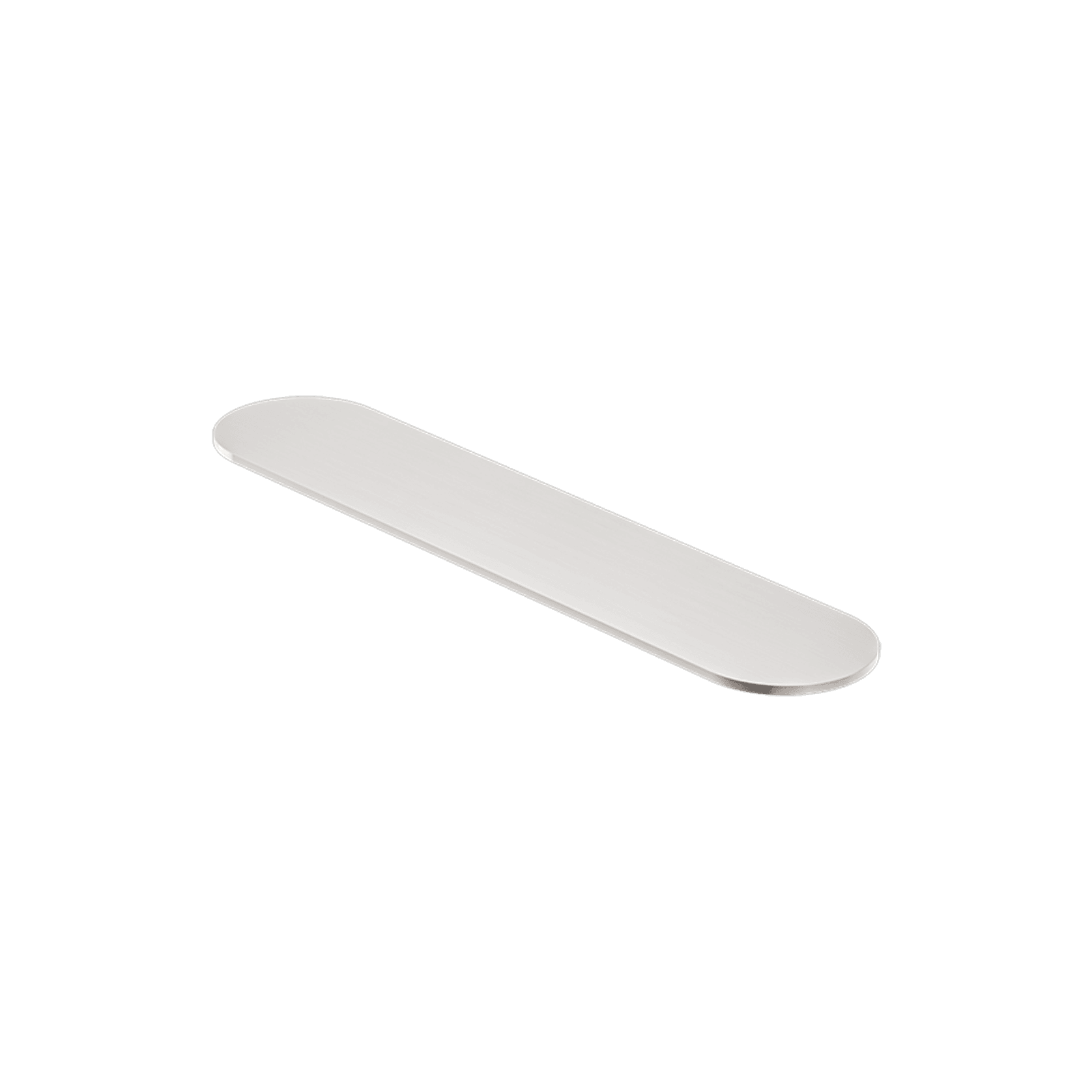 Zen SS316L Metal Shower Shelf | Brushed Nickel gallery detail image