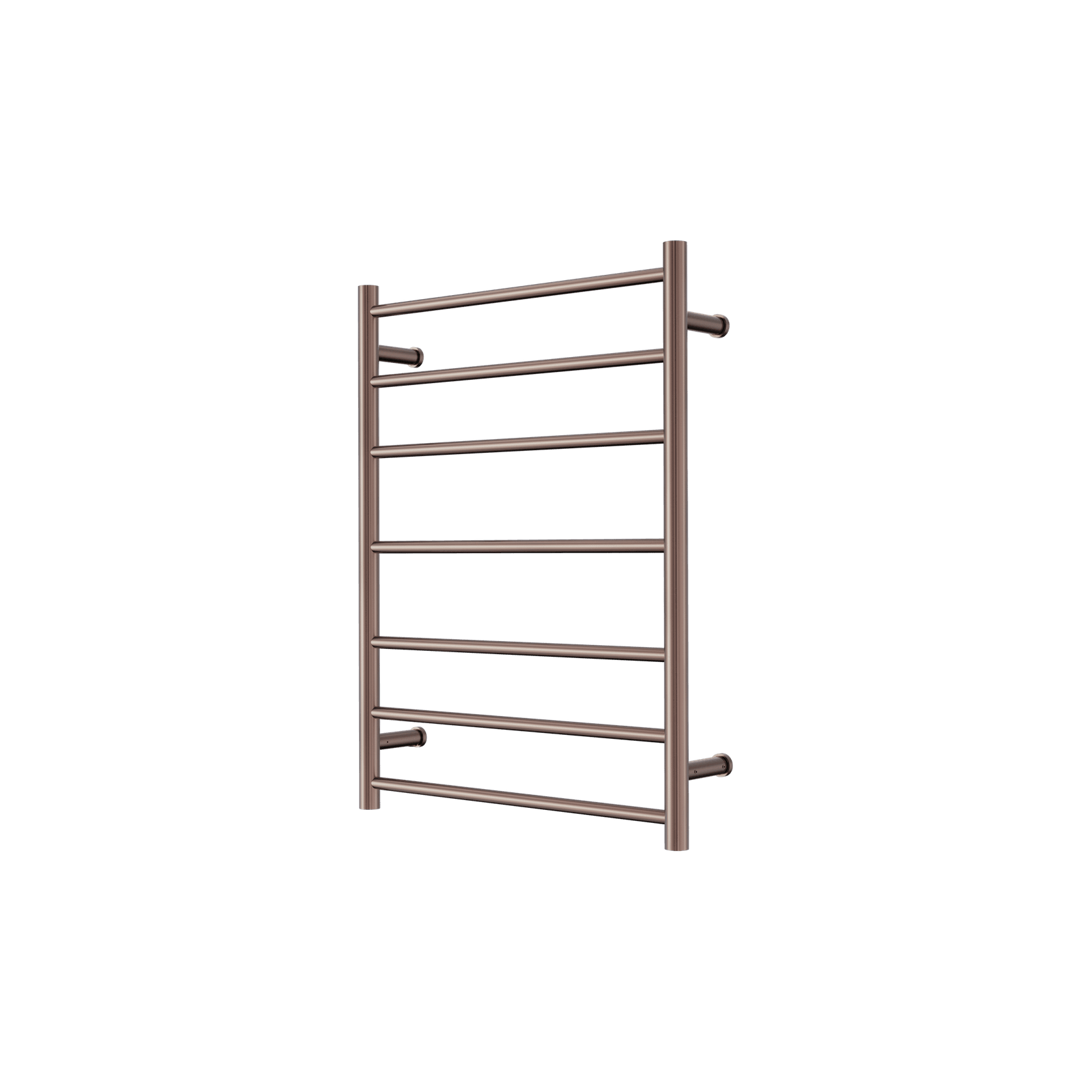 Mecca 240V 7 Bar Heated Towel Ladder Brushed Bronze gallery detail image