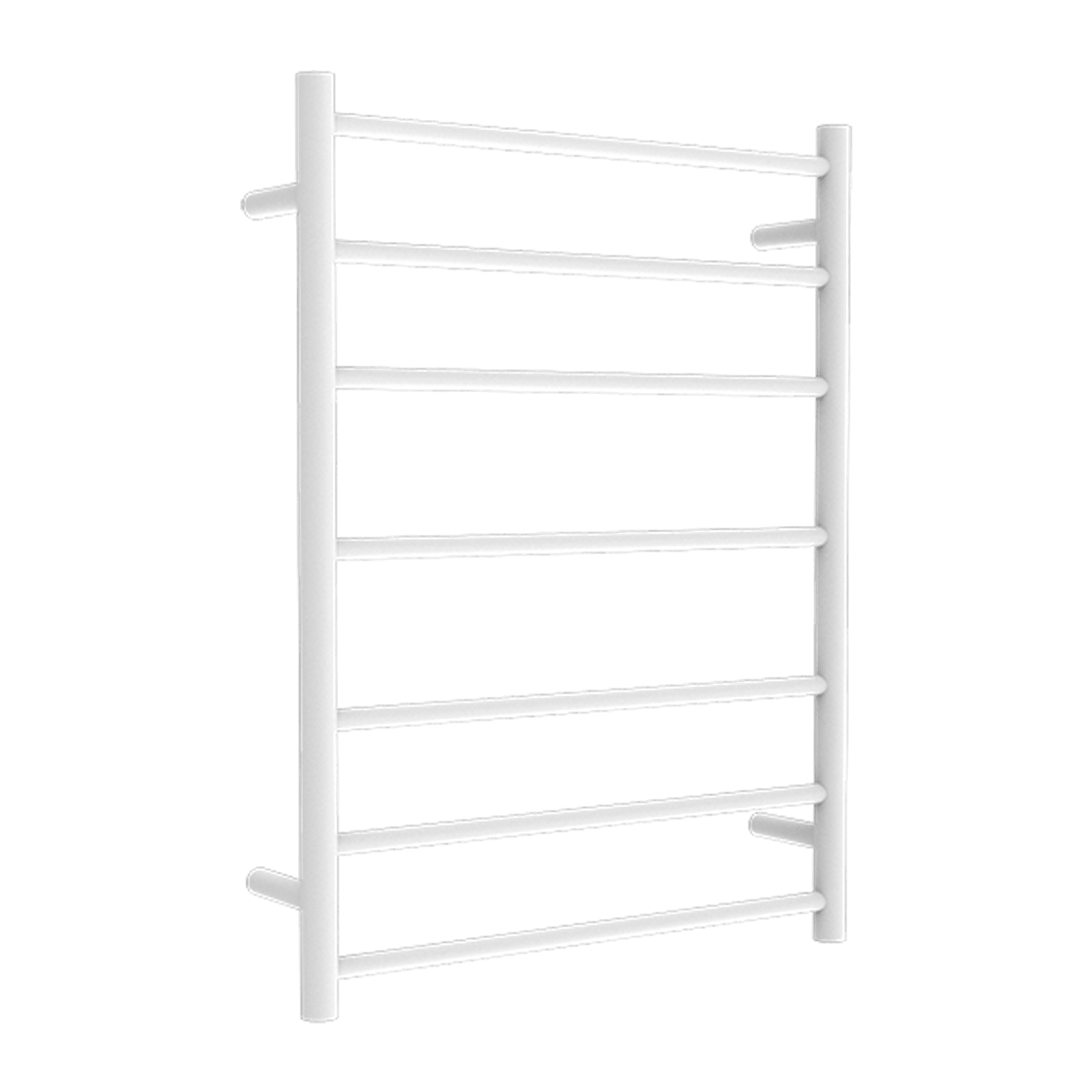 Non-Heated Towel Ladder Matte White gallery detail image