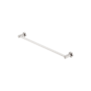 Mecca Single Towel Rail 600mm Brushed Nickel gallery detail image