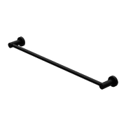 Mecca Single Towel Rail 600mm Matte Black gallery detail image