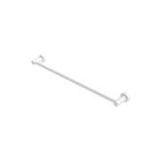 Mecca Single Towel Rail 600mm Matte White gallery detail image