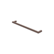 Mecca 240V Single Heated Towel Rail Brushed Bronze gallery detail image