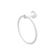 Mecca Hand Towel Ring Matte White gallery detail image