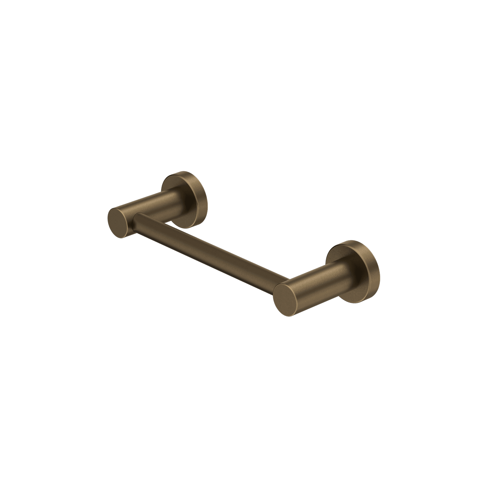 Mecca Hand Towel Rail Tumbled Antique Brass gallery detail image
