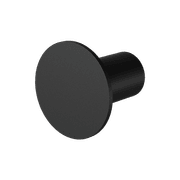 Mecca Robe Hook II Matte Black gallery detail image