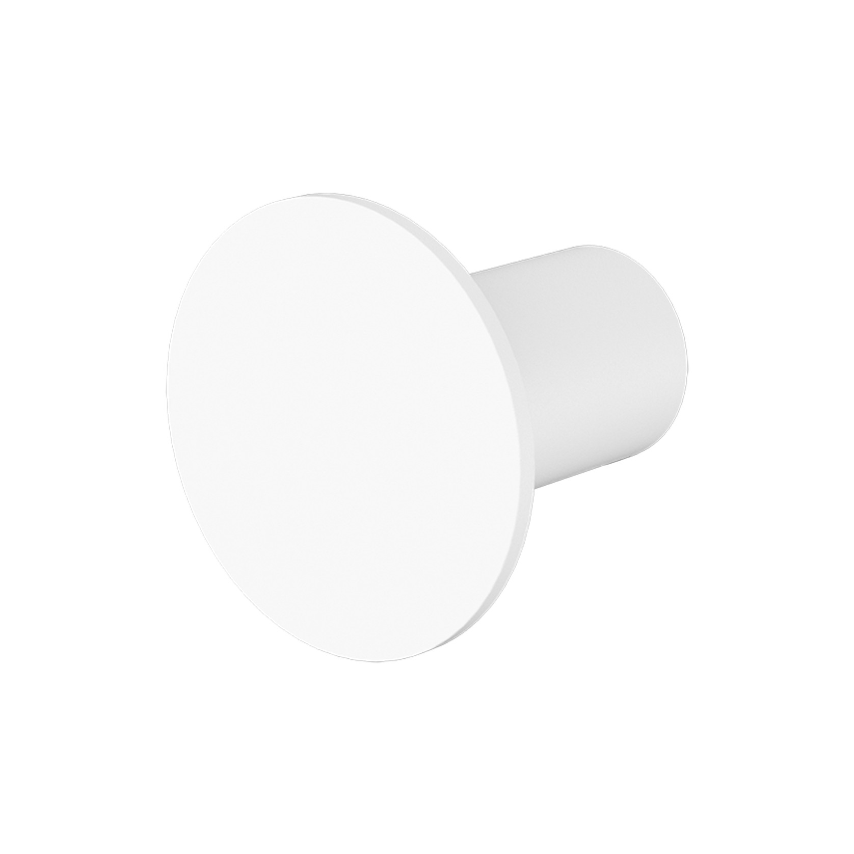 Mecca Robe Hook II Matte White gallery detail image