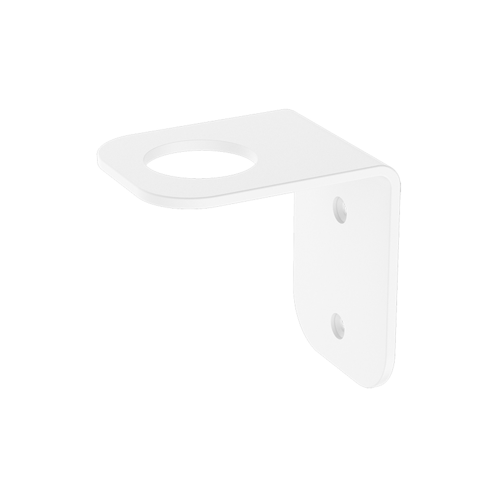 Mecca Soap Bottle Holder Matte White gallery detail image