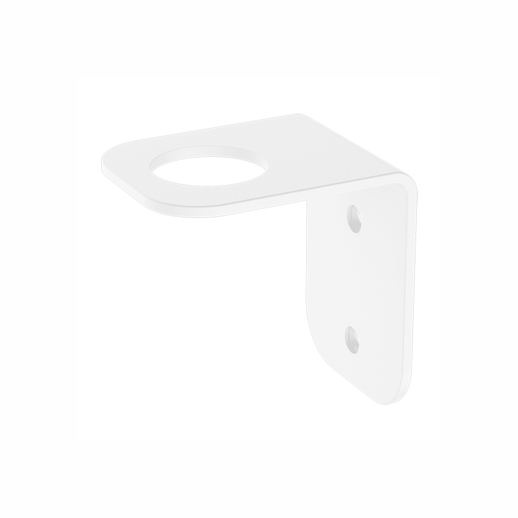 Mecca Soap Bottle Holder Matte White gallery detail image