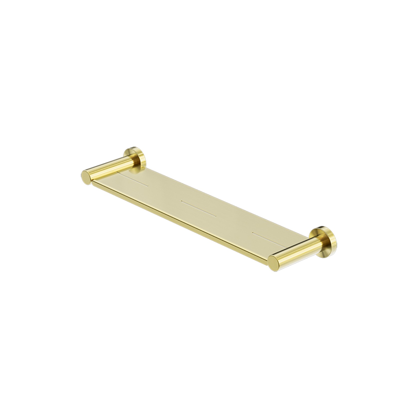 Mecca Metal Shower Shelf Brushed Gold gallery detail image