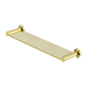 Mecca Metal Shower Shelf Brushed Gold gallery detail image
