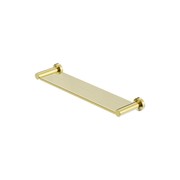 Mecca Metal Shower Shelf Brushed Gold gallery detail image