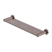Mecca Metal Shower Shelf Brushed Bronze gallery detail image