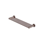 Mecca Metal Shower Shelf Brushed Bronze gallery detail image
