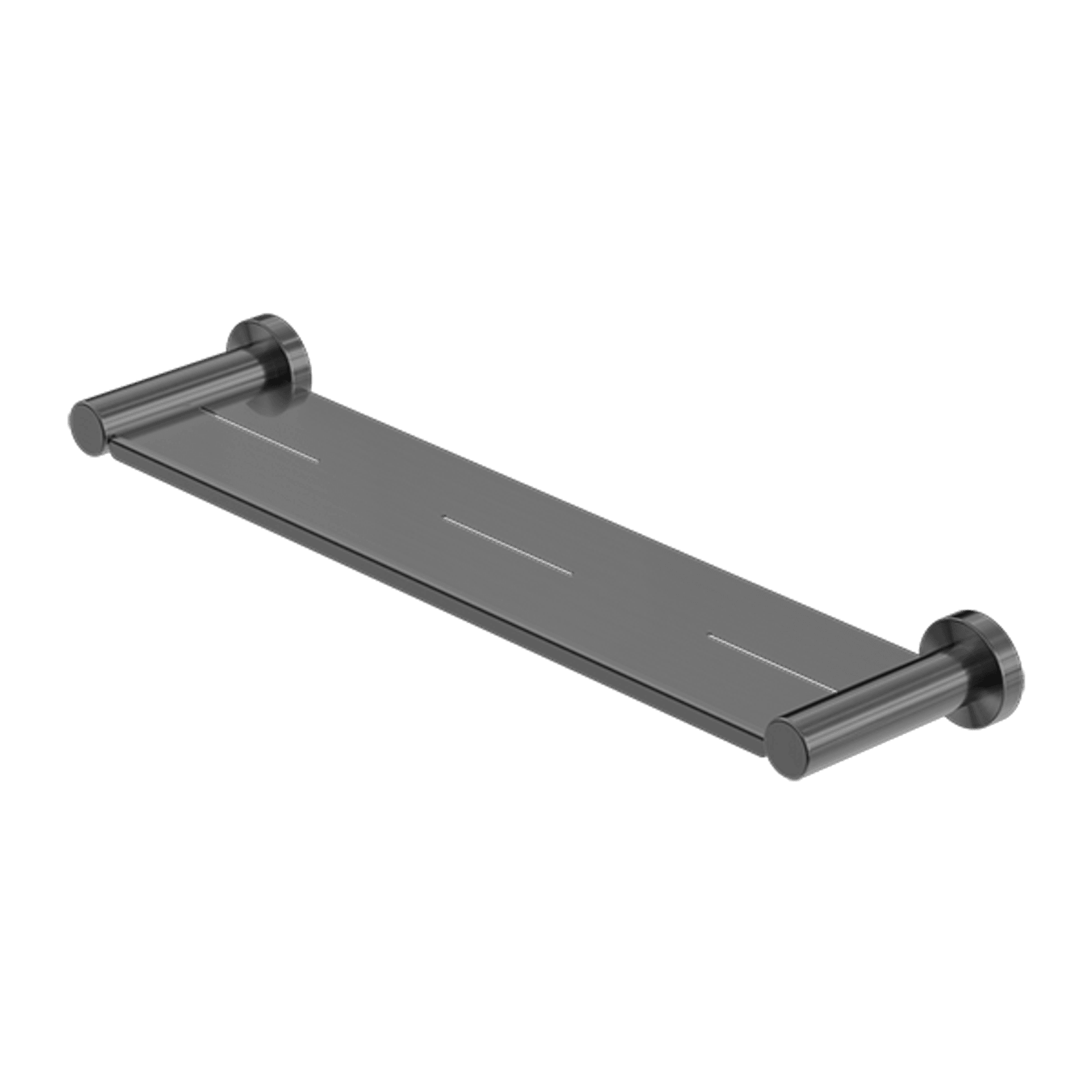 Mecca Metal Shower Shelf Gun Metal gallery detail image