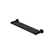 Mecca Metal Shower Shelf Matte Black gallery detail image