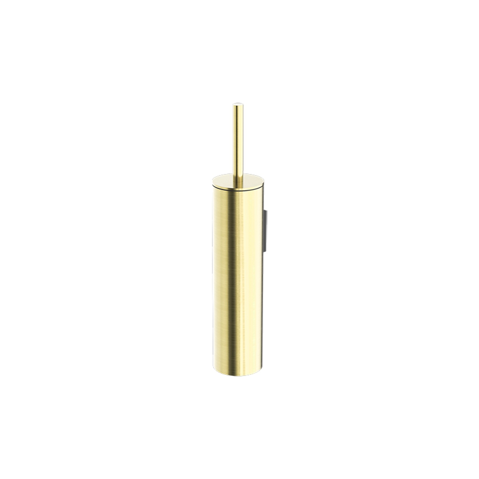 Mecca Toilet Brush Holder Brushed Gold gallery detail image