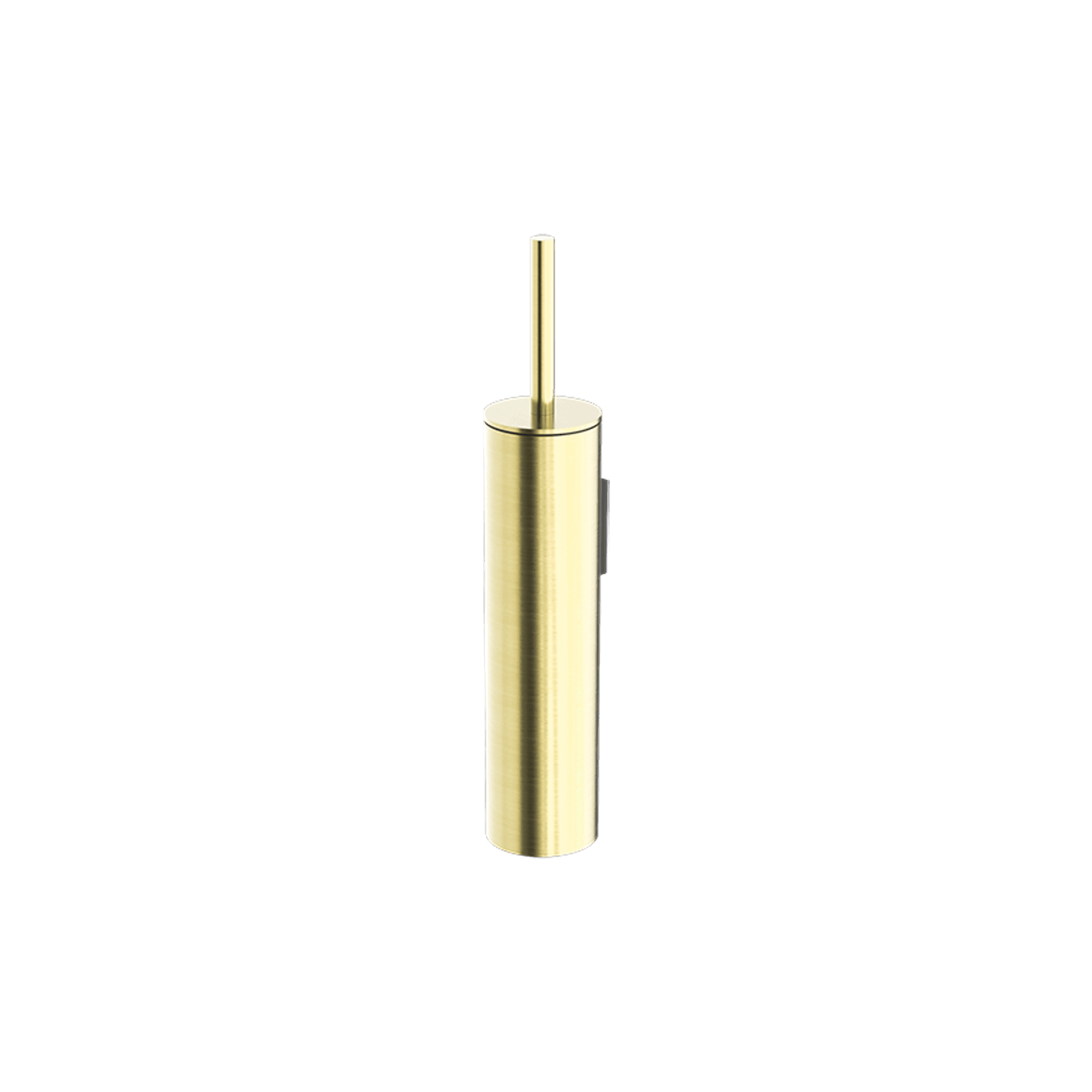 Mecca Toilet Brush Holder Brushed Gold gallery detail image